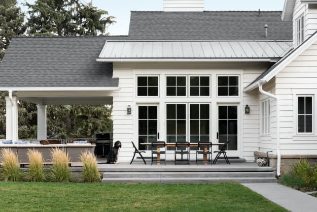 Cozy home with asphalt & metal roof